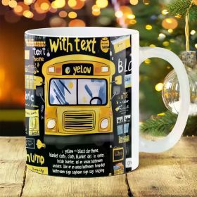 Charming 11oz Bicycle-Themed Ceramic Coffee Mug - Perfect for Mother's Day, Birthdays & Holidays - Ideal for