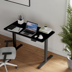 Electric Standing Desk Dual Motor 3 Stages Adjustable Height Desk Home Office Computer Workstation Sit Stand up Desk