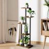 5-layer houseplant stand, multi-layer plant stand, suitable for a variety of houseplants, corner flower stand in living room