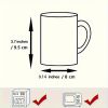 1pc_Moon And Butterfly ceramic cup 11 ounces, coffee/tea/wine glass, suitable for Valentine's Day, birthdays,