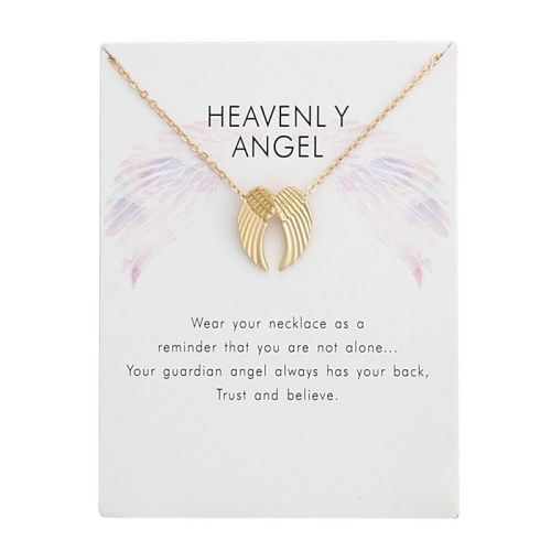 Fashion Jewelry Chain Angel Wings Wings Necklace For Women Style 060